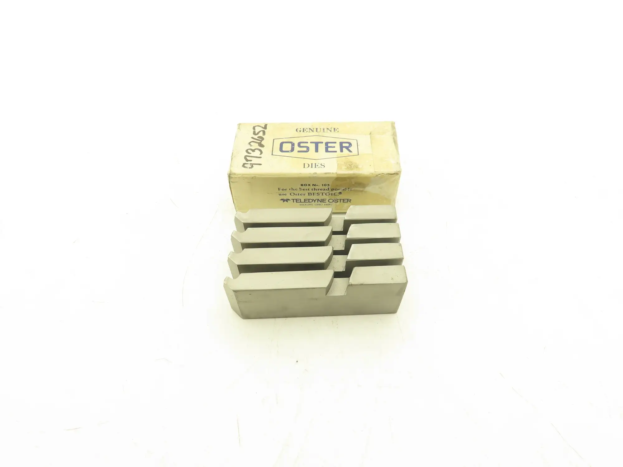 Oster Landis 11300 Quad Bolt Threader Dies 1/4-28 UNF HS  Set of 4