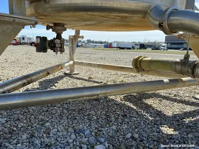Used 150-Gallon Stainless Steel Mix Tank – Lightnin Agitator, 316 SS, Industrial