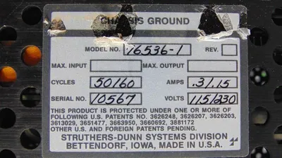 Struthers-Dunn 76536-1 PMD-200 Programmable Message Display Module Used