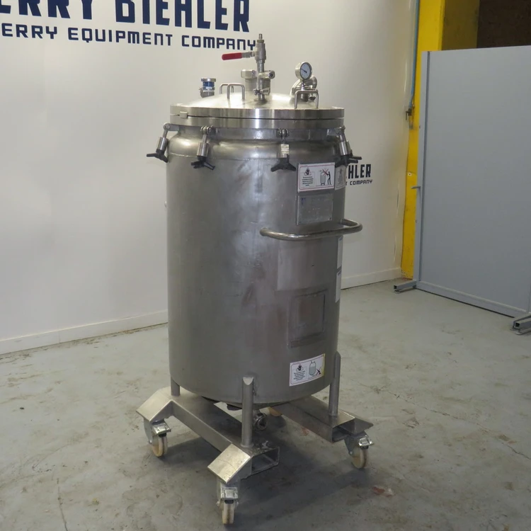 Used CREUSET 350 LITRE Stainless Steel Tanks PL | Perry Equipment #123346