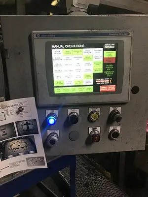 USED 2019 EMI AUTOMATIC MATCHPLATE MOLDING MACHINE14X19