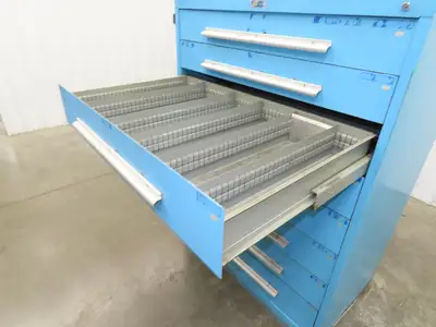 Nu-Era Tool Storage Cabinet Modular 8 Drawer 45x28x61" Lista Stanley Vidmar