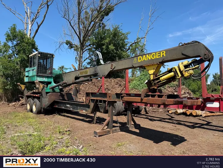 Used 2000 TIMBERJACK 430 Log Loader Pennsylvania US | Proxy Equipment #1426071