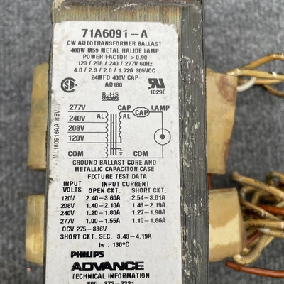 New | in-Stock Philips Advance 71A6071-001D Lighting California US | Davliegogo LLC #1706457