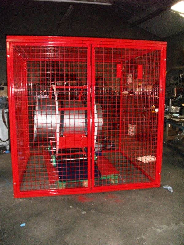 Mild Steel Mesh Safety Cage 1,800mm Cube