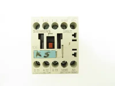 Siemens 3RT1016-1BB41 Contactor 24VDC Coil 9A 400VAC 4kW 3Pole Lot Of 8