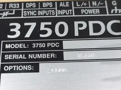 NEW POWER MEASUREMENT LTD 3750 PDC