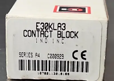 Cutler Hammer E30KLA3 Contact block. Loc4C21