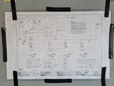 5kV Motor Control Center (MCC) Unit w/ (4) Breakers & (2) Load-Break Switches