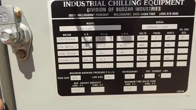 USED BUDZAR ICE (INDUSTRIAL CHILLING EQUIPMENT) LTA-3-SP