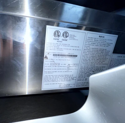 72-0182 Atosa ATHP-36-6 36” Gas Countertop Range