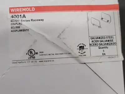 NEW 2021 WIREMOLD 4001A