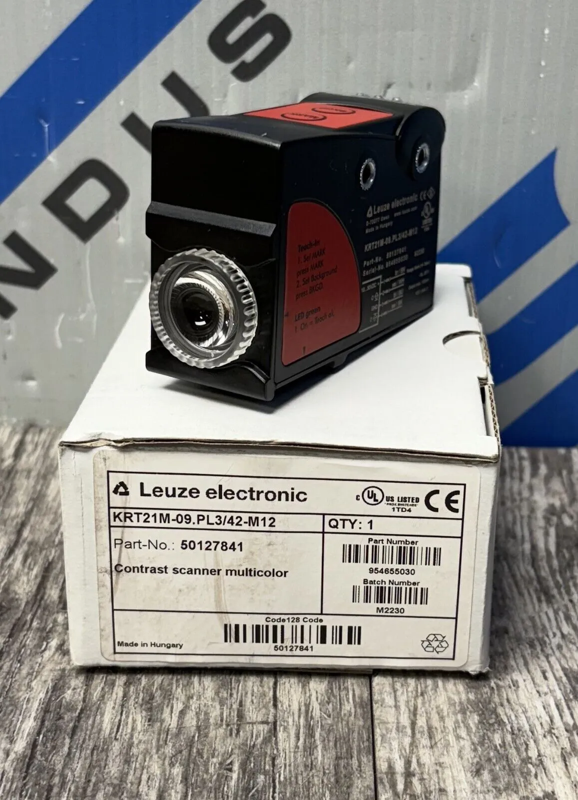 USED Leuze KRT21M-09.PL3/42-M12