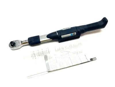 USED TOHNICHI DATA TORK DIGITAL TORQUE WRENCH 3/8" DRIVE