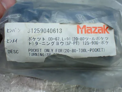 New | in-Stock MAZAK 31259040613 Miscellaneous MRO Ohio US | HGR 24 #910076