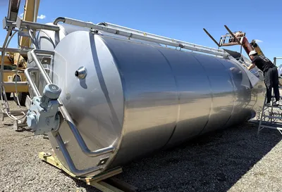 USED BCAST 6000 Gallon Jacketed Mix Tank