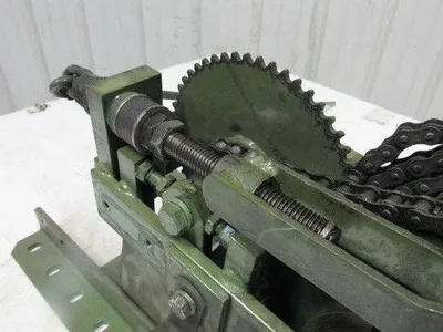 A&O Model 0 Vintage Mechanical Press Hand Pull Out Hold Back Safety Device