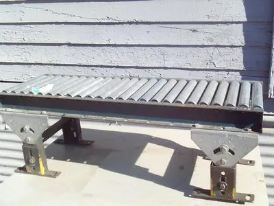 Conveyor, Roller, 12" X 36" Galvanized, 1-3/8" Diameter #S743637