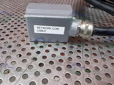 USED PHOENIX CONNECT 1771228  MALE TO FEMALE 10-PIN NETWORK COM CABLE 18 FT CABLE