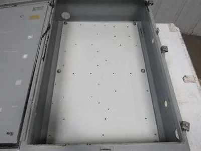 Hinged Door 36x24x8" Wall Mount Electrical JIC Box/Enclosure w/ Backplate