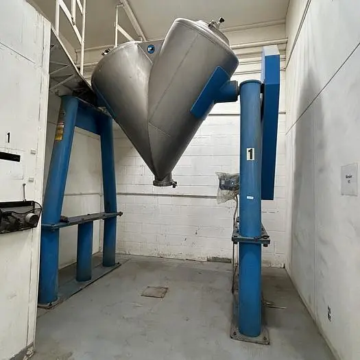 Used 1993 PATTERSON KELLEY 40 CROSS FLOW Powder Mixers Texas US | The Equipment Kings #395647