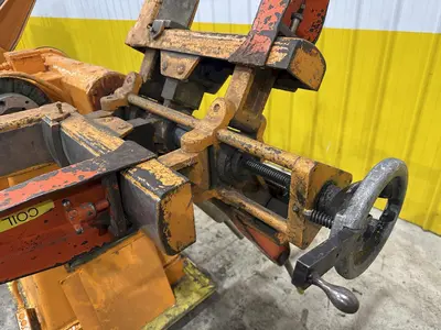 2500 LBS X 12" COOPER WEYMOUTH DOUBLE END PULL-OFF COIL REEL UNCOILER: STOCK #22617