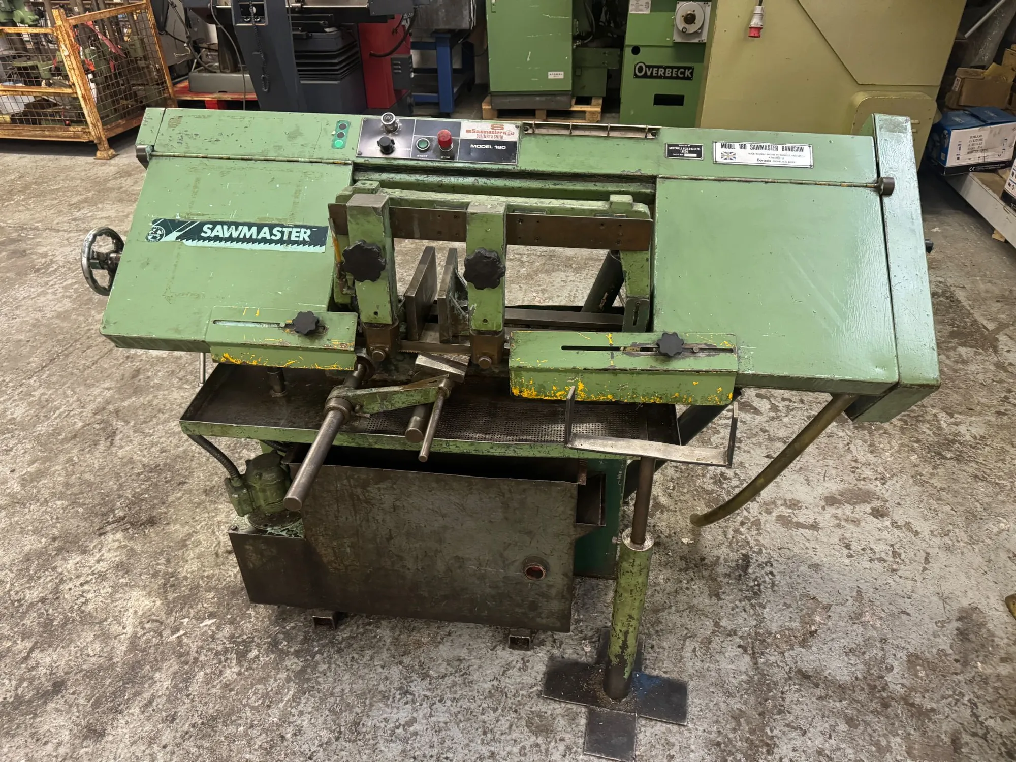 USED QUALTERS & SMITH Bandsaw