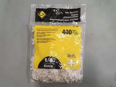 1/4" Tile Spacer (Pack of 400)