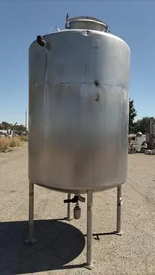 Tank, 850 Gallon, Stainless Steel, Jacketed, Agitated, CE Howard - #S745268