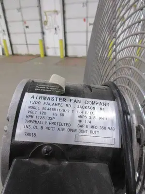 AIRMASTER, FREE STANDING PEDESTAL FAN