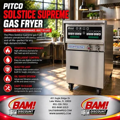 Used PITCO SSPG14 Cookers / Coolers / Fryers Florida US | BAM Discount Restaurant Equipment #1335770