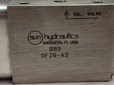 Used SUN HYDRAULICS BB3 0FZ6-A2 Misc Electrical & Power Parts Ohio US | Surplus Asset Holdings #1235664