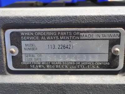 USED CRAFTMAN 113.226421