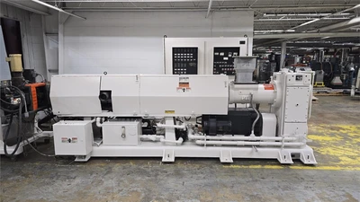 4.5" PTI Water Ring Pelletizing Line, Vented Barrel
