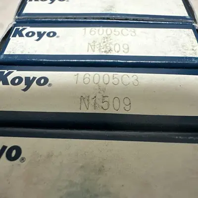 New | in-Stock KOYO 16005C3 Bearings | Surplus Asset Holdings #1203521