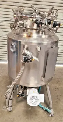 DCI 230 Liter Jacketed Stainless Steel 230L Tank Bioreactor Mixer Fermentation