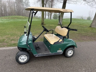 (1) 2017 E-Z-Go golf cart with a Kawasaki gas engine, model 625111G01, does not include Club canopy ...