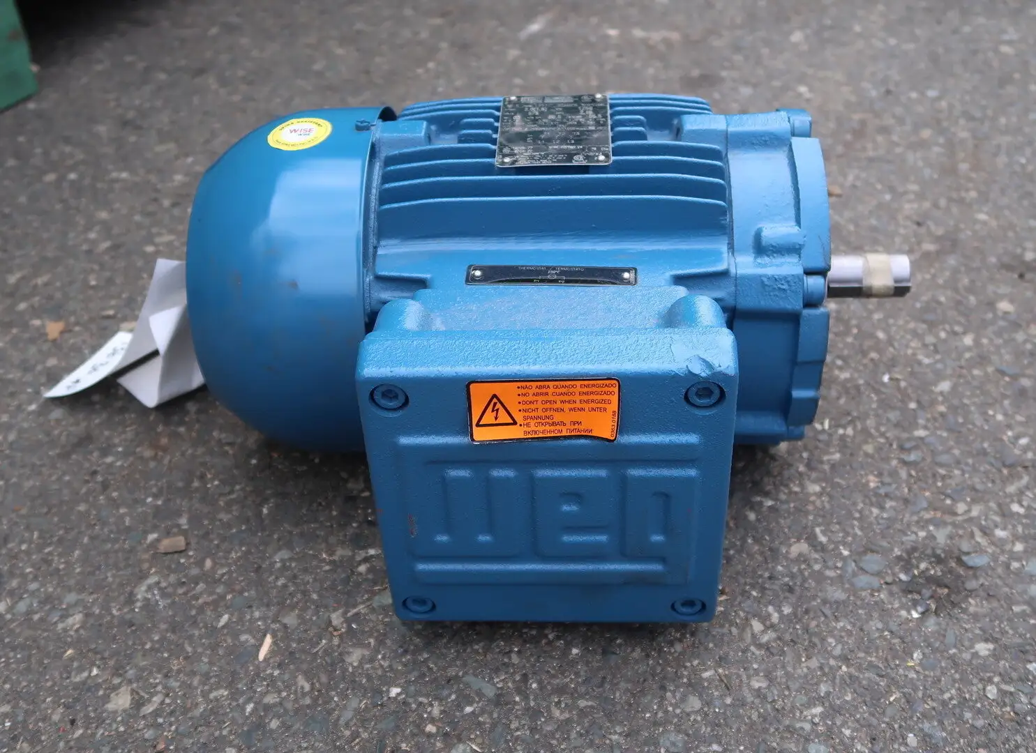 2 hp, 575 volts, 1750 rpm, 145TC Electric Motor