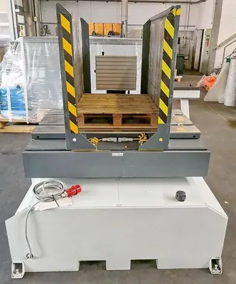 USED 2000 BUSCH SWH 125 RLA PILE TURNER W/ JOGGING & AERATION