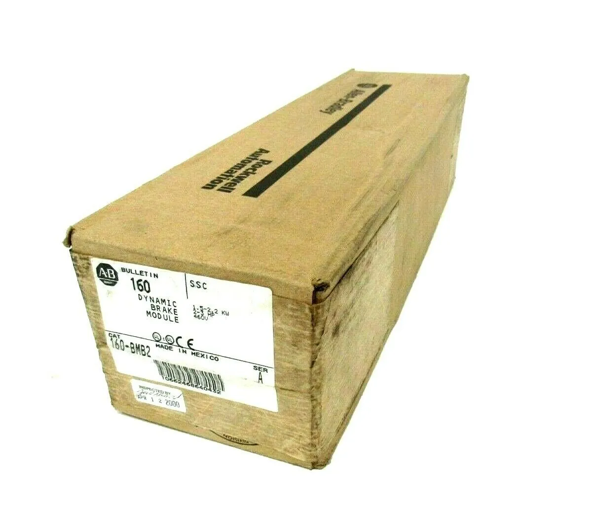 NEW SEALED ALLEN BRADLEY 160-BMB2 DYNAMIC BRAKE MODULE SER.A 160BMB2