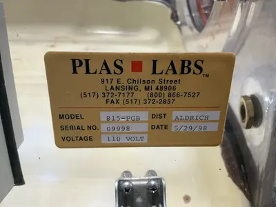Used 1998 PLAS LABS 815PGB Glove Boxes Ohio US | HGR 24 #1518989
