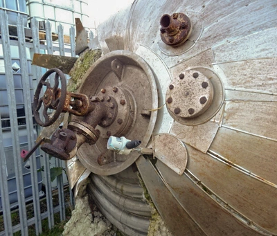 4,000L S/S limpet coiled Reactor