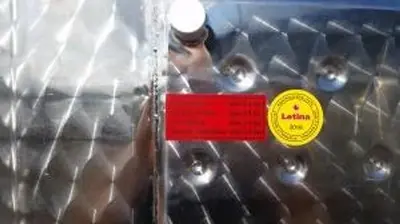 New Stock Letina 845Gal/3200L Closed Top Jacketed Storage Tank