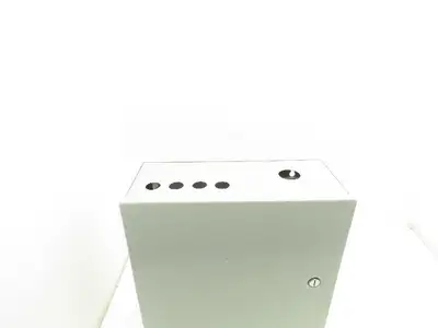 Hoffman A16N16ALP Electrical Enclosure Control Panel 16x16x6" Backplate NEMA 1