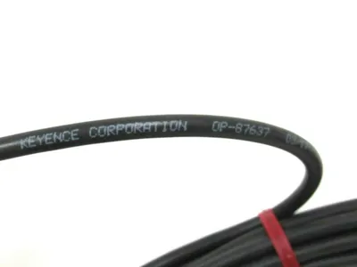 NEW KEYENCE OP-87637 LASER SENSOR CONNECTOR CABLE OP87637