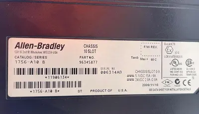 Used ALLEN-BRADLEY ALLEN-BRADLEY 1756-PA72/C 1756/A10 SER B Power Supplies | ND Industrial Surplus #1214884