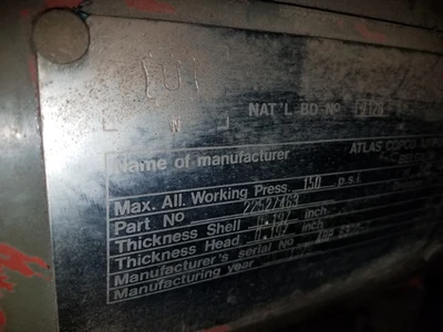 Atlas Copco ZR 4B ARR Compressor For Parts