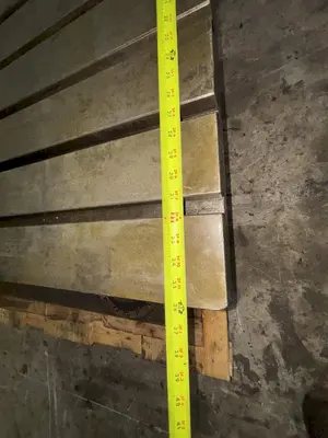 36" X 48" GIDDINGS & LEWIS AIR LIFT ROTARY TABLE: STOCK #23586