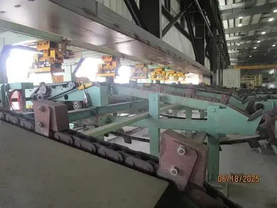 7” Diameter x 60’ Mair Stacker and Exit Conveyor