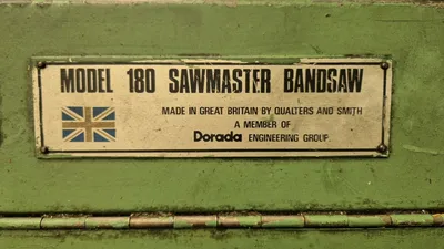 QUALTER & SMITH 180 Sawmaster Horizontal Band Saws | Bowland Trading Ltd (2)
